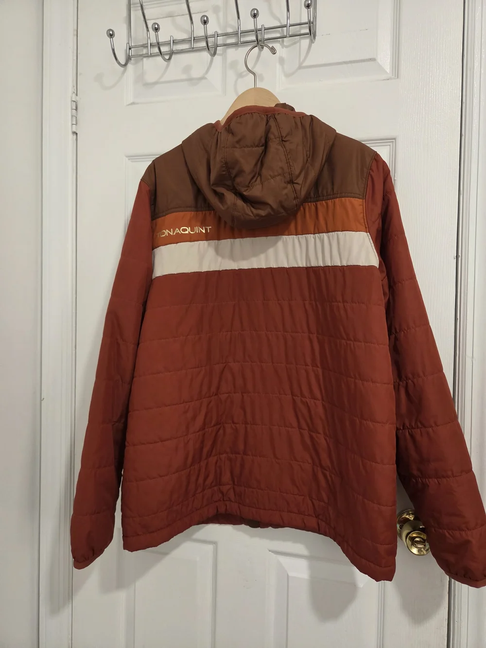 AL.L. Bean Mountain Classic  Brown Hooded Puffer Jacket